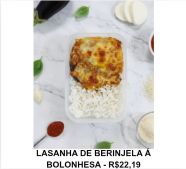 LASANHA DE BERINGELA A BOLONHESA